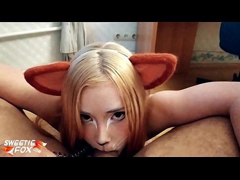 ❤️ Kitsune yutmak çük ve boşalmak içinde ona ağız ❤️❌ Güzel porno bizde ❌️❤